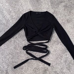 Urban Outfitters Wrap Around Crop Top